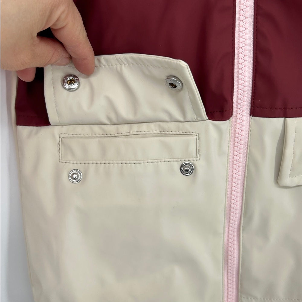 Lands' End Light Pink Jacket, Land's End Kids' Rainslicker size 3T - Picture 3 of 7